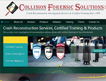 Tablet Screenshot of collisionfs.com